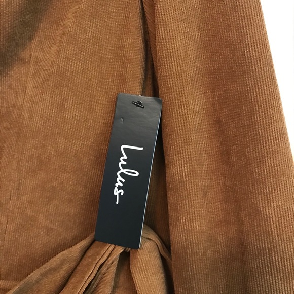 NWT Lulus camel corduroy jacket - Picture 3 of 4
